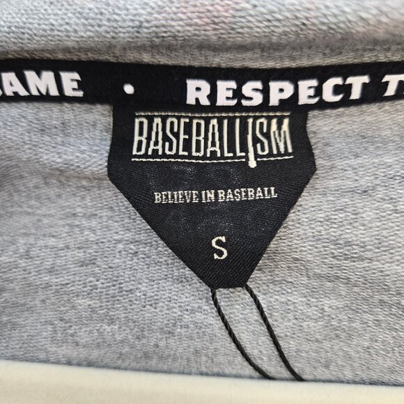 NWT Baseballism x Ken Griffey Jr. 1/4 Zip Henderson Hoodie Size Small - Picture 3 of 10